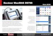 Escáner MaxiDAS DS708 · 2017. 8. 16. · Recursos de internet con tu lápiz táctil: El MaxiDAS DS708 tiene recursos de internet al alcance de tu lápiz táctil que proporciona