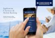 Application E-Services de Mobile Banking€¦ · Application E-Services de obile Banking 9 Pour activer l’identification biométrique (telle que Touch ID), appuyez sur le bouton