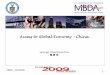 Access to Global Economy – China · MBDA – 8/13/2009 8. Globalization Step 1. Preparation. Develop a global strategy that integrates the international business objectives into