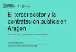 1 El tercer sector y la contratación pública en Aragón...1 El tercer sector y la contratación pública en Aragón Julio César Tejedor Bielsa Catedrático de Universidad (acr.)