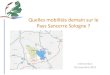 Quelles mobilités demain sur le Pays Sancerre Sologne · Pays Sancerre Sologne - Diagnostic Contexte territorial et pratiques de déplacements Des axes de transport structurants