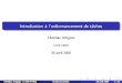 New Introduction à l'ordonnancement de tâcheshomepages.laas.fr/artigues/Ordo-cours.pdf · 2014. 5. 6. · Ordonnancement statique /dynamique Lo rsque les données d'un p roblème