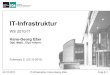 IT-Infrastruktur, FOM WS 2010/11, Datenformate und Wandlungfom.hgesser.de/ii-ws2010/fom-itis-ergonomie-02.pdf · 02.10.2010 IT-Infrastruktur, Hans-Georg Eßer Folie E-2 Ergonomie