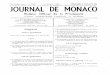 CENT SIXIأˆME ANNأ‰E â€” N آ° JOURNAL DE MONACO ... P. Noonas. Loi nآ° 752 du 2 juillet 1963 portant