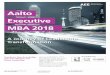 Aalto Executive MBA 2018 - aSSISTassist.ac.kr/.../aalto/2018_03_Aalto_EMBA_brochure.pdf · 2017. 9. 15. · Aalto EMBA는 매년 3, 9월에 2회 개강하며, 3월 개강은 전년도