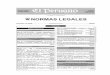 Cuadernillo de Normas Legales · Ampliación de los Recursos Hídricos de Tacna 404232 R.M. Nº 0713-2009-AG.- Encargan funciones de Directora de la Dirección de Promoción Forestal