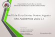 Perfil de Estudiantes Nuevo Ingreso Año Académico 2014-15docs.upra.edu/opei/pdf/estudios_institucionales/Perfil_Nuevo_Ingres… · UPRA. Fórmula para calcular tasa de respuesta