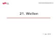 21. Wellen - Graz University of hadley/physikm/lectures18/jan7.pdfآ  أœberlagerungvon Wellen Reflektionund