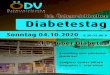 Sonntag 04.10.2020 Alles über Diabetes€¦ · 14.30 Diabetes und Technologie: Wo stehen wir jetzt – was haben wir zu erwarten? FÄ Dr. Birgit Mallinger-Taferner, FÄ für Innere