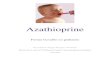 Azathioprine · Azathioprine Forme buvable en pédiatrie Fanny Herbaut, Margaux Messager et Eva Richet Mémoire dans le cadre de l’UE Préparation-Contrôle - Internat de pharmacie