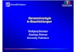 Nanotechnologie in Beschichtungen - Bund · PDF file Universität Paderborn Chemie und Technologie der Beschichtungsstoffe Nanotechnologie in Beschichtungen Wolfgang Bremser Coatings