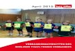 April 2015 - Berliner Tisch-Tennis Verband e.V. AMTLICHE MITTEILUNGEN April 2015 VERBANDSPOST Die Verbandspost