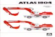 ATLAS 1804 neu Mobil TD 01 Weyhaus… · MOBIL- ATLAS 1804 BAGGER Motor Deutz-Dieselmotor, luftgekühlt, Typ BF6L 913 C, mit wirtschaftlicher Direkteinspritzung und Turboaufladung