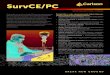 SurvCE/PC - carlsonsw.pl PL Carlson SurvCE6.… · Sprawdź nowości w Carlson SurvCE/SurvPC 6.0! SurvCE/PC 6.0 zapewnia dokładność i wydajność: • Ikona zaawansowanego wyszukiwania