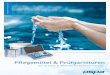 Pflegemittel & Prüfgarnituren€¦ · Pflegemittel für optimale Wasserqualität Ospa-Hypochlorit CA Voll lösliches, hochwirksames, anor-ganisches Chlorgranulat mit hohem Aktivchlorgehalt