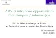 ARV et infections opportunistes Cas cliniques / IDE · ARV et infections opportunistes Cas cliniques / infirmier(e)s DIU de Prise en charge de PvVIH au Burundi et dans la région