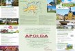 APOLDA · Apolda entwickelte sich zeitweise zur wichtigsten Industrie- stadt in Sachsen-Weimar-Eisenach. Das Stadtbild ist geprägt von stolzen Bauten aus der Gründerzeit, die vom