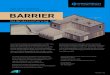 DAS NEUE BARRIER BARRIER - INNOTECH€¦ · System-Vario Das auﬂ astgehaltene Geländersicherungssystem BARRIER-VARIO von INNOTECH kann nachträglich rasch montiert werden. Das