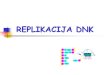 REPLIKACIJA DNK - ucg.ac.me · Replikacija DNK – sinteza komplementarnih lanaca Zajednička svojstva svih poznatih DNK polimeraza su: ne mogu da iniciraju sintezu DNK de novo katalisanjem