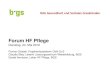 Forum HF Pflege - Graubünden Hoehe… · 16/17 geplant (HF16) –Revision / Neuausrichtung Pädagogisches Konzept in vollem Gang. Resultate werden auf PBL Kongress erwartet und z.T