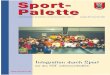 Sport- Palette Palette . Aus den Abteilungen: Seite Jugend 10 Schwimmen 12â€“14 Wasserball 15 Tischtennis
