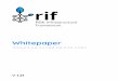 인프라 프레임워크 · 2020. 10. 13. · RIFOS 주요 구성 요소 11 RIF 토큰 유틸리티 및 RSK 스마트 비트코인(‘RBTC’)과의 공존 13 RSK 스마트 프로토콜을