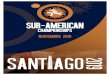 Bases y programa Campeonato Suramericano Santiago 2019 · Ramón Carnicer 131 Providencia, Santiago Detalles de hotel para árbitros y delegación UWW Hotel Renta Home +562 2231 0393