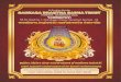 Vedabhavanvedabhavan.org/wp-content/uploads/2018/04/SJ2018-Web.pdf · 2018. 11. 5. · Mahanyasa Purvaka Ekadasa Rudrabhishekam, Prastanatraya Bhashya Parayanam Deeparadhana & Mantrapushpam