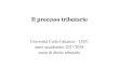 Università Carlo Cattaneo –LIUC anno accademico 2017/2018 ...my.liuc.it/MatSup/2017/L14305/lezione12.pdfla giurisdizione tributaria sono incluse alcune controversie catastali e