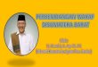 POINTER PEMBAHASAN...POINTER PEMBAHASAN •Wakaf dalam Syariah Islam •WAKAF di Sumatera Barat •Paradigma Lama Masyarakat Tentang Wakaf •Potensi dan Tantangan Wakaf diWAKAF ITU