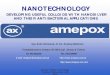 DEVELOPING USEFUL COLLOIDSWITH NANOSILVER AND THEIR ... · Seminar "Modern Technology Transfers" Olomuc Nov. 24th 2010 AMEPOX COOPERATION WITH SCIENTIFIC INSTITUTES 1. Technical University