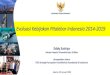 Evaluasi Kebijakan Pitalebar Indonesia 2014-2019€¦ · Bank Soal dan Buku, UNBK 671 LPSE + sistem pengadaan online terintegrasi Sirup, e-Tendering, e-Purchasing, SiKAP 22 Pelabuhan