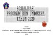OLEH PUSAT KKN LEMBAGA PENGEMBANGAN sosialisasi program-program kkn 2020 ... lpppm menunjuk/menyiapkan