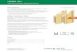 Technische Daten (Wandelemente) - Holz & Funktion...Technische Daten LIGNO Uni Seite 7 Gewichte Bauphysikalische Kennwerte Elementgewichte Flächengewicht Elementgewicht 2 480 mm Höhe