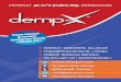 DEMP-Xdempx.com/files/pdf_demp-x-dempul-extreme-perekat-epoxy...Kapal kayu dan fiber Bak Air dari Fiber atau Semen Tangki dari Fiber atau Besi @CARA Ketrik ( chipping ) permukaan yang