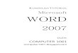 Microsoft WORD - STIKES Widya Husada Semarangstikeswh.ac.id/tem/files/ebook-ms-word-2007-computer1001.pdf · Quick Parts di Word 2007: Cara Cepat Menyisipkan Obyek Pada Dokumen 