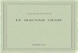 Le mauvais génie - Bibebook€¦ · COMTESSEDESÉGUR LE MAUVAIS GÉNIE 1867 Untextedudomainepublic. Uneéditionlibre. ISBN—978-2-8247-1859-0 BIBEBOOK