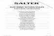 ELECTRONIC KITCHEN SCALESdata.vandenborre.be/manual/SALTE/SALTER_M_FR_SA1046 PKDR.pdf · 2014. 1. 13. · 3 ES PILA 1 x CR2032. Comprober que los pólos +/- están colocados correctamente