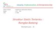 Struktur Statis Tertentu : Rangka Batangocw.upj.ac.id/files/Slide-CIV102-CIV102-Slide-03.pdf · 2020. 1. 23. · Contoh Soal Tentukan besar reaksi perletakan dan gaya batang 7, 10