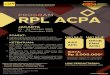 PROGRAM RPL ACPA - IAPIiapi.or.id/uploads/article/28-Flyer_RPL_ACPA_okt...PROGRAM RPL ACPA JAKARTA 23 - 24 Oktober 2019 16 - 17 Desember 2019 Hari ke-2: MPHB EMM AMSI Hari ke-1: AAS