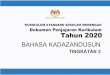 BAHASA KADAZANDUSUN Dokumen Penjajaran Kurikulum Bahasa Kadazandusun Tingkatan 3 KSSM 5 2.2.4 monompipi