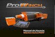 Índice - Prowinch · 2017. 4. 10. · c. Pauta de mantenimiento Para los Encoder ... Winche PWTP 5000 ... - Desconecte el control remoto y/o corte el suministro eléctrico. - Es