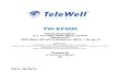 TW-EF600 - TeleWell · Dynamic Host Configuration Protocol (DHCP) asiakas ja palvelin Ulkoverkossa (WAN) DHCP-asiakas saa IP-osoitteen automaattisesti Internet-palveluntarjoalta