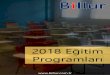 2018 Eğitim ProgramlarıMekanik pres hesaplamaları (Uygulamalı)-Atölyesinde pres bulunan her firma için, pres strok-tonaj hesaplamaları, yastık/çıkarıcısistemlerinin tasarımıve