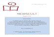 NEWSCULT · 2017. 7. 24. · NEWSCULT Maggio 2/ 2016 Cari Amici, l’Ufficio per la Pastorale della Cultura della Diocesi di Torino provvede alla diffusione di una newsletter, per