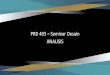 PRD 403 – Seminar Desain ANALISISocw.upj.ac.id/files/Slide-PRD403-PRD403-Slide-08.pdf · 2020. 9. 4. · Contoh daerah yang paling terkenal ... Data Flow Diagram (DFD) memberikan