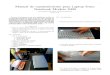 Manual de mantenimiento para Laptop Sotec Notebook ...1 Manual de mantenimiento para Laptop Sotec Notebook Modelo 3000 Universidad de San Carlos, Facultad de Ingeniería Grupo No.17