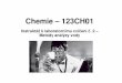 Chemie – 123CH01kzei.fsv.cvut.cz/pdf/Laboratorni cviceni 2 - podklady.pdf · 2020. 4. 21. · 1. Ozna čte si dv ě kole čka filtra čního papíru (dva filtry) 2. Připravené