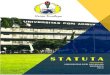 Universitas PGRI Adi Buana Surabaya - STATUTA S T A T U T A 2018. 3. 8.آ  STATUTA Statuta Universitas