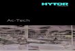 Ac-Tech - HYTOR · 2020. 1. 7. · Ac-Tech rustfrie cylindre 5 Gaffel - KBN SS316 Cylinder Type nr. L HB DB DA HA DE FB12 G Ø025/032 KBN 025 50 40 18 M10x1,25 20 10 10 20 Ø040 KBN